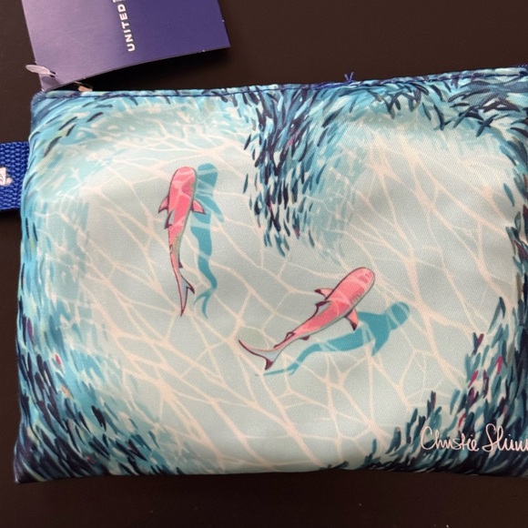 Colorful Ocean Scene Pouch - Picture 2 of 5